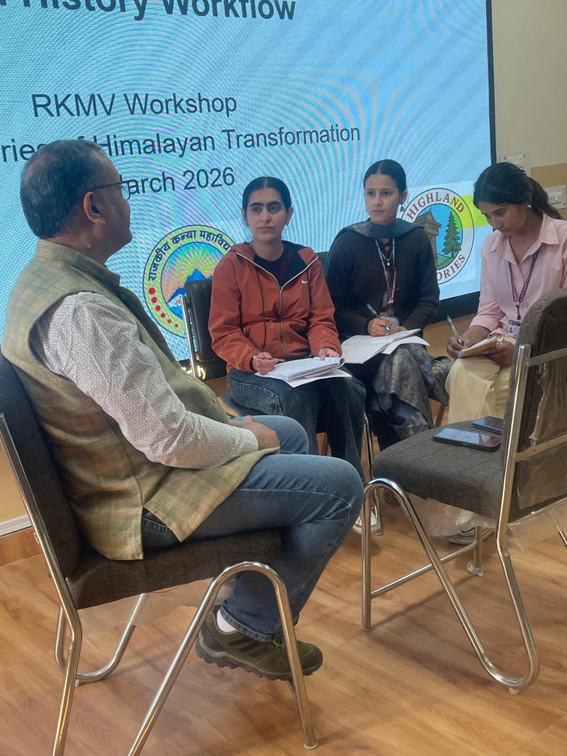 Workshop on Oral Histories of Himalayan Transformation  11th March 2026