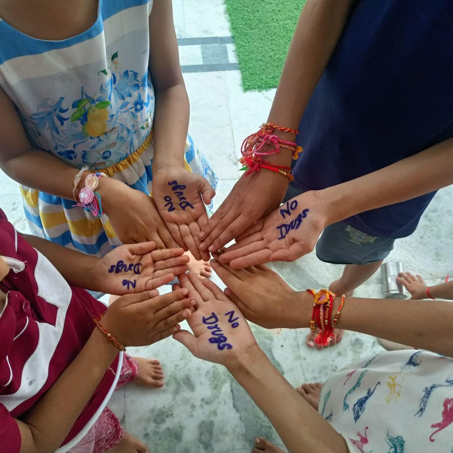 Rakshabandhan Pledge: "Say No to Drugs" 10 August