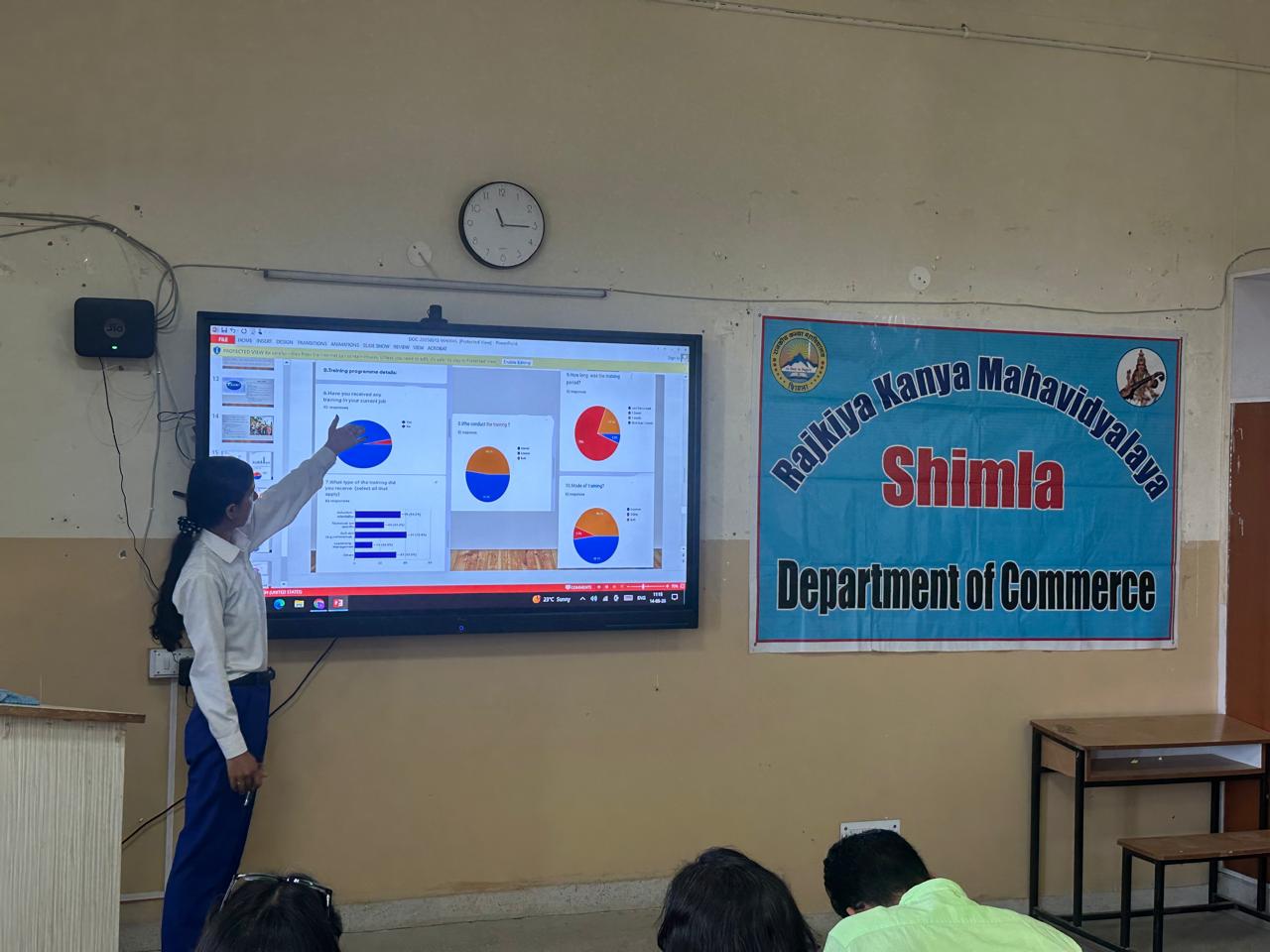 Project-Based Learning Activity for M.Com Students On  13th and 14th April 2025.