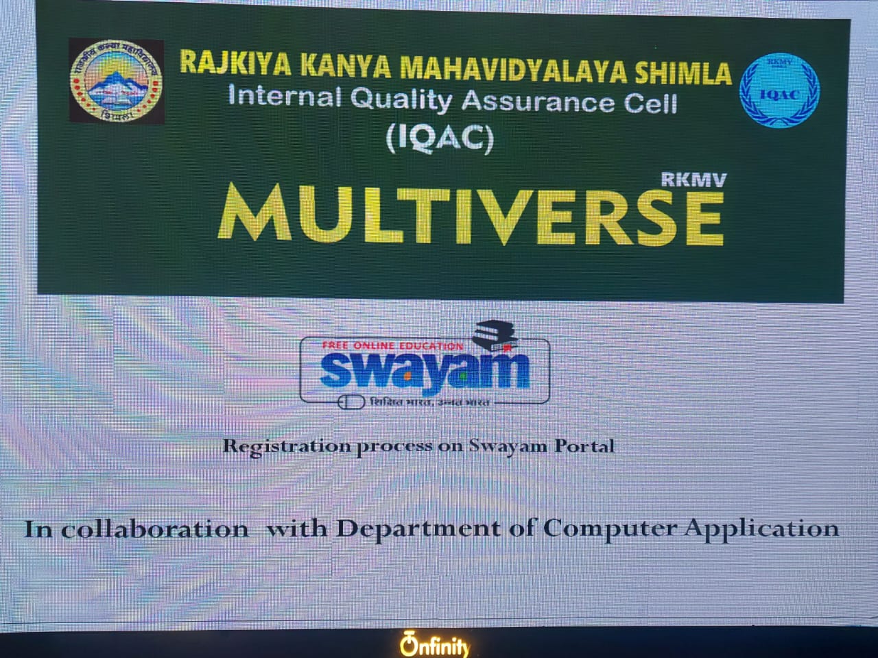 Multiverse Lecture Series