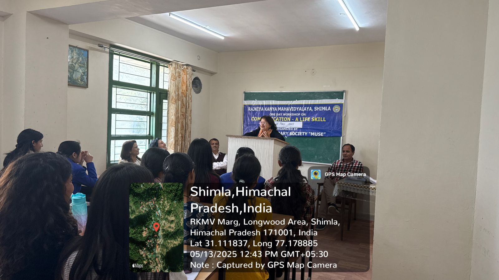 One-Day Workshop on “Communication: A Life Skill” On  13th May 2025