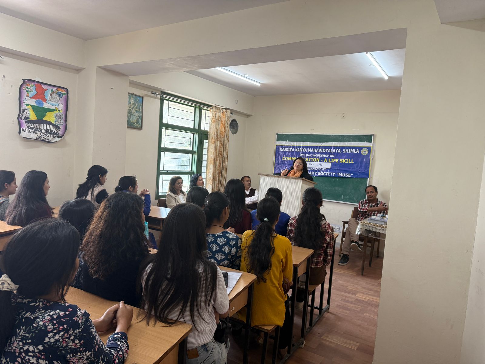 One-Day Workshop on “Communication: A Life Skill” On  13th May 2025