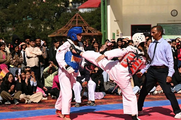 HPU Inter-College Taekwondo Championship at RKMV,Shimla 6th to 7th November,2025