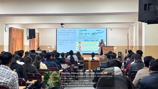 District level AIDS Awareness Training Workshop 25th November,2025