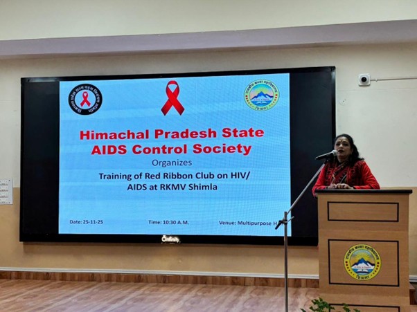 District level AIDS Awareness Training Workshop 25th November,2025