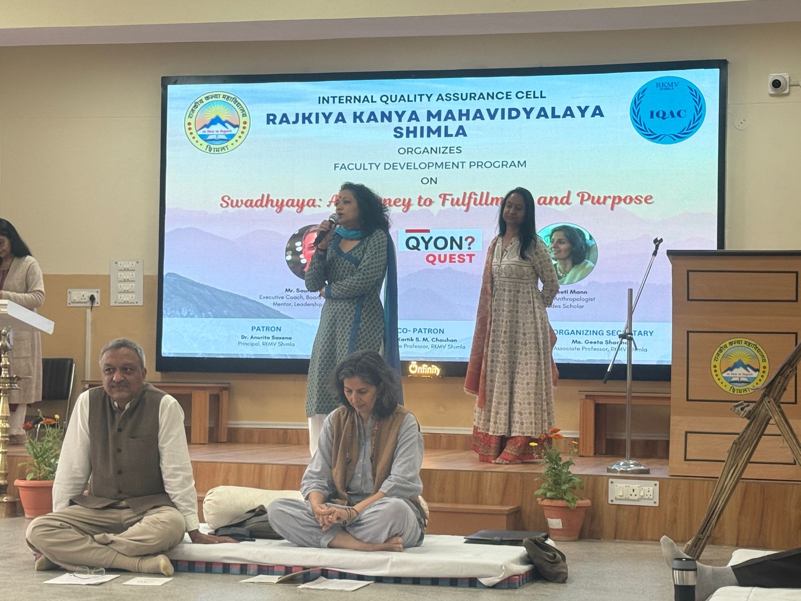 One-Week FDP On “Swadhyaya- A Journey to Fulfillment and Purpose”  21st-26th April 2025