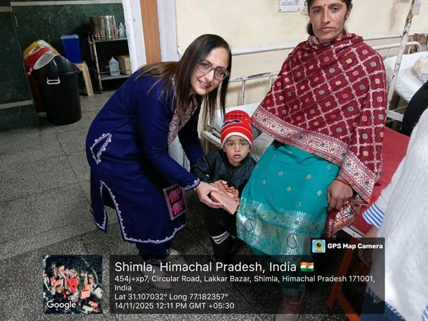 Children's Day Celebration at IGMC Shimla 14th November,2025