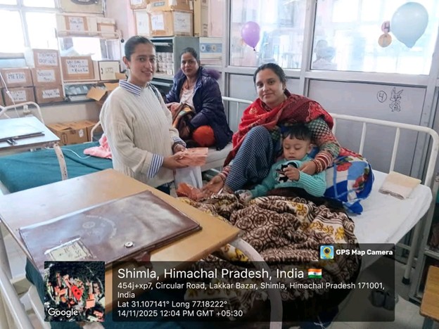 Children's Day Celebration at IGMC Shimla 14th November,2025