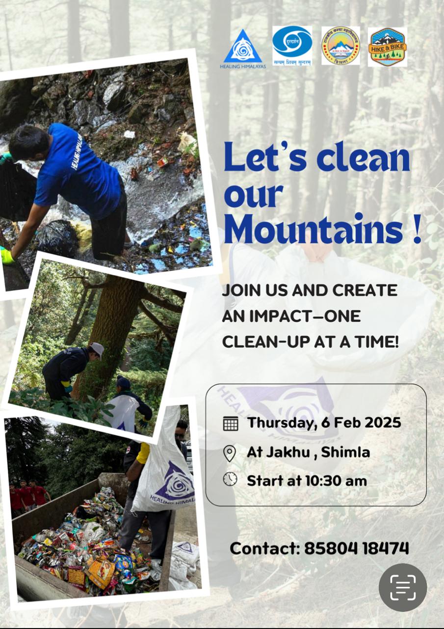 Let’s Clean our Mountains  :  6th February 2025