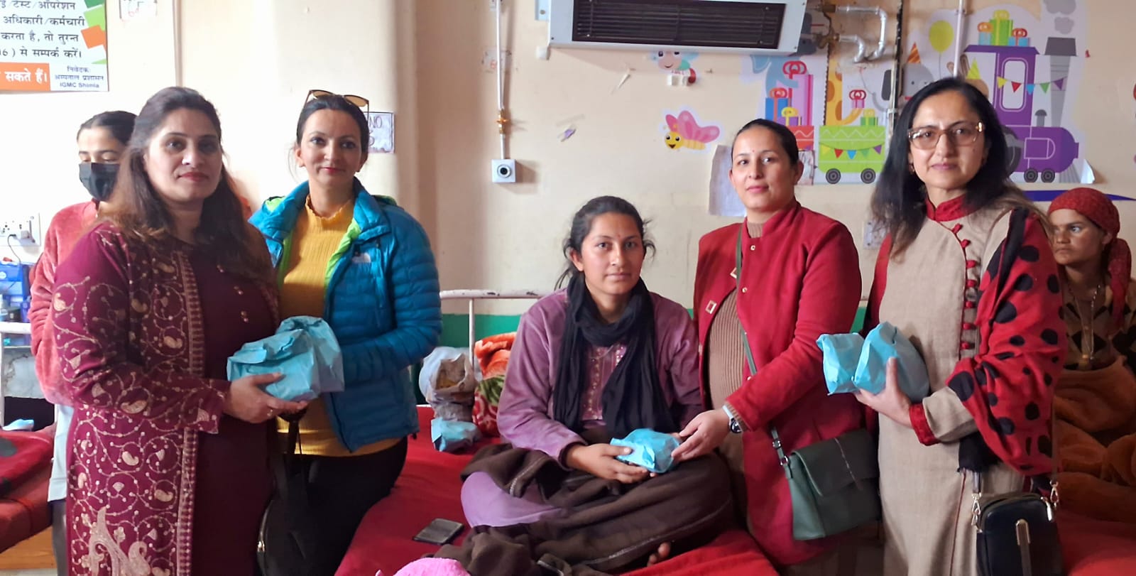 Distribution of Refreshment at IGMC Shimla :  18th March 2025