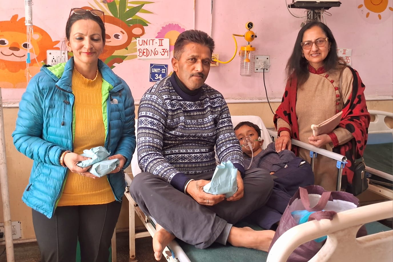 Distribution of Refreshment at IGMC Shimla :  18th March 2025