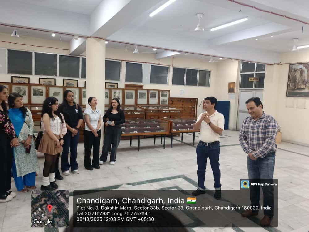 Visit to the Geological Survey of India, Chandigarh
